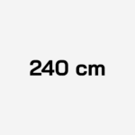 240 cm x 2 cm x 4 cm