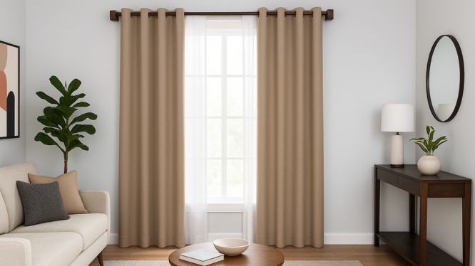 Catálogo de cortineros de madera: estilos y medidas