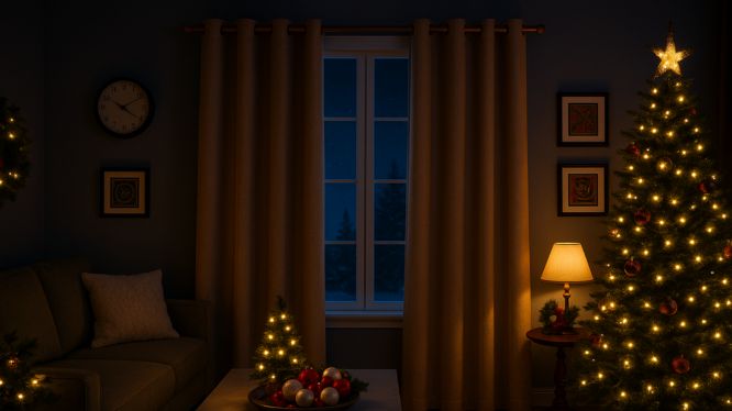 Cortineros de madera minimalistas: cómo crear espacios cálidos y acogedores en invierno