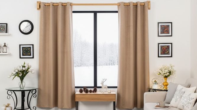 Cortineros de madera minimalistas: cómo crear espacios cálidos y acogedores en invierno